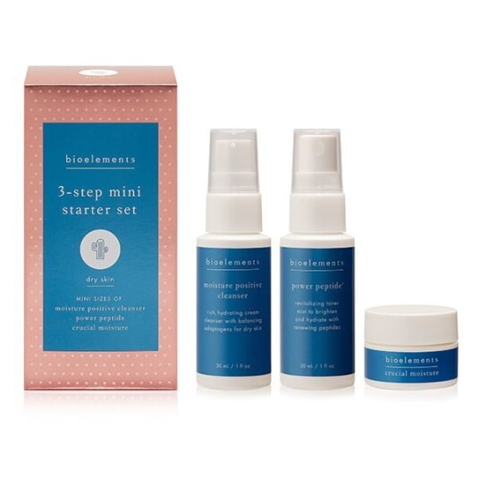 Bioelements 3-Step Mini Starter Set Dry Skin 3 produkter