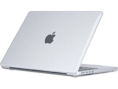 Tech-Protect Case Tech-Protect Smartshell Case Apple Macbook Pro 14 2021-2022 Crystal Clear