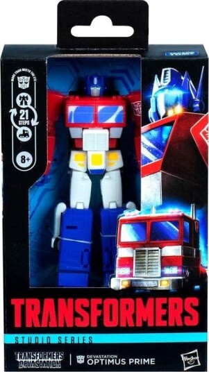 Northix Optimus Prime-figur 11 cm høy samleobjekt i Studio-serien