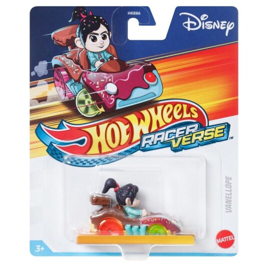 Hot Wheels RacerVerse: Disney Die Cast Lekebil   Vanellope