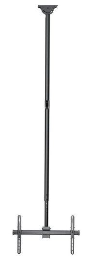 Deltaco Teleskopisk Takmontering for TV 37"-70" Justerbar 2500-3000mm 50kg