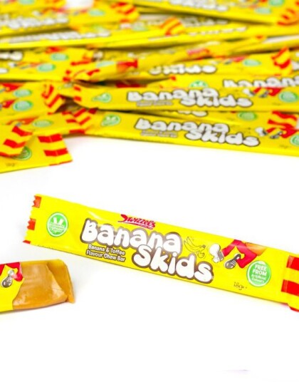 1 stk Swizzels Banana Skids 18 gram