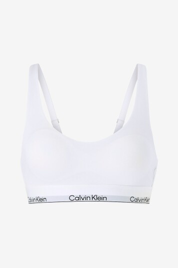 Calvin Klein Underwear Myk BH Lightly Lined Hvit Calvin Klein Underwear Myk BH Lightly Lined Hvit