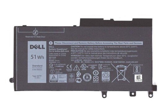 DELL batteri til bærbar PC - Li-Ion - 4254 mAh - 51 Wh (D4CMT) DELL batteri til bærbar PC - Li-Ion - 4254 mAh - 51 Wh (D4CMT)