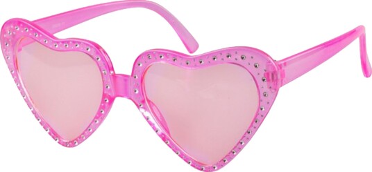 Wilbers & Wilbers Briller Rosa Hjerter med Strass 020035-V11