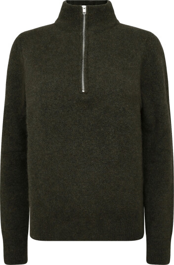 Filippa K Andrew Yak Sweater   Khaki green   XS