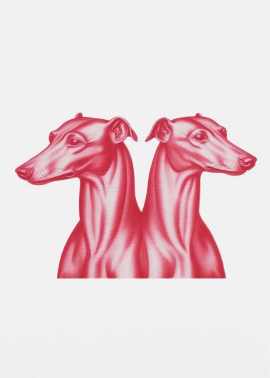 Plakat Tvilling Greyhounds