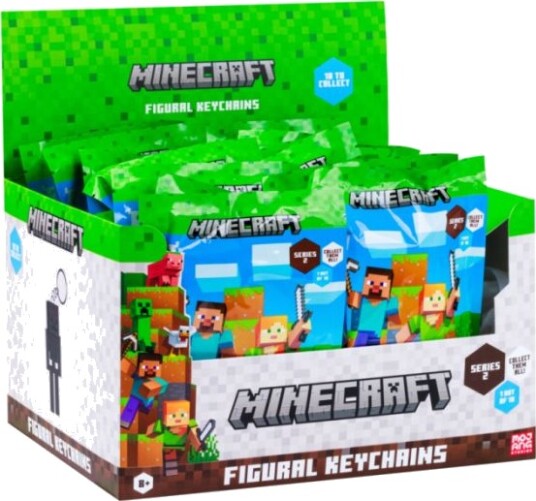 Nøkkelring Minecraft figur blindbag ass