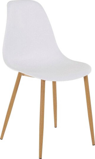 Abia Spisestol Plast 2 pk   Hvit