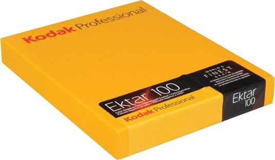 Kodak 1x10 Professional Ektar 100 4x5" Fargefilm
