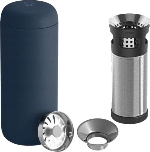 Fellow   Carter Infuser Sett   Carter Move Krus Marineblå 473 Ml + Carter Infuser