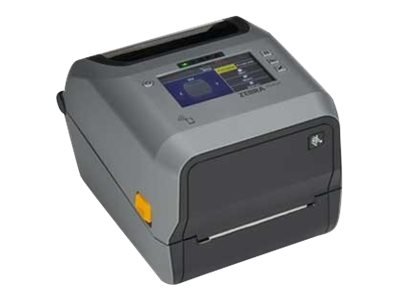 Zebra Zd621t Etikettskriver Termotransfer Rull (11,8 Cm) 300 Dpi Inntil 152 Mm/Sek Usb 2.0 Lan Seriell Usb-Vert Grå