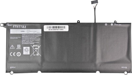 Mitsu XPS 13 Batteri for Dell 9350 7000mAh 52Wh