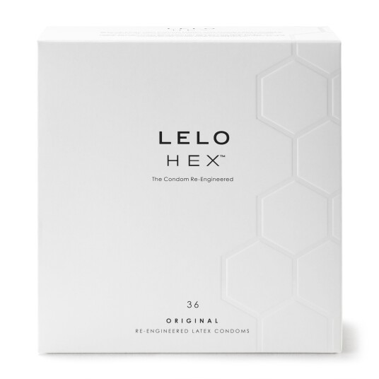 LELO Hex Original Kondomer 36 stk - Klar