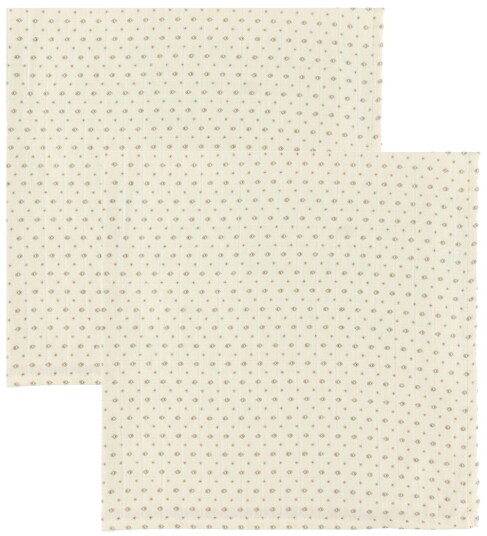 Cam Cam Copenhagen Muslin Cloth Printed 2 Pack Gots Rowan Cream ONE SIZE Cam Cam Copenhagen Muslin Cloth Printed 2 Pack Gots Rowan Cream ONE SIZE