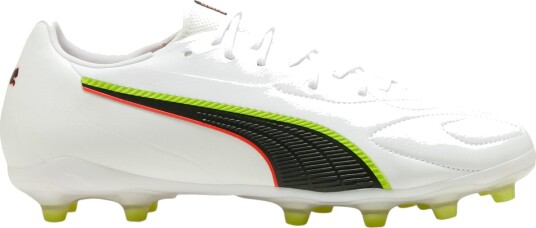 PUMA King 20 Match FG/AG Fotballsko Hvit 41