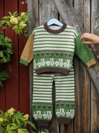 House Of Yarn SG 01-04C Sebbi Genser og Bukse