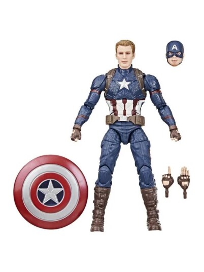 Hasbro Marvel Legends Captain America Figur 15 cm - Avengers: Endgame Actionfigur Hasbro Marvel Legends Captain America Figur 15 cm - Avengers: Endgame Actionfigur