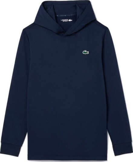 Lacoste Hoodie Golf Blå Golfgenser herre Navy (166) Medium