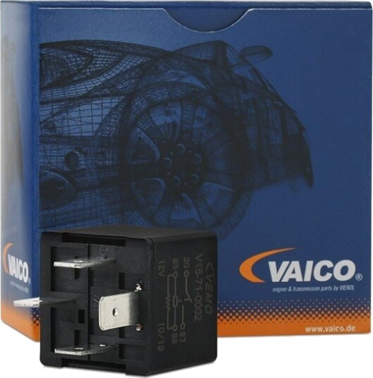 Relè radiatorventilator bærekulehelling bakover VEMO V15 71 0002