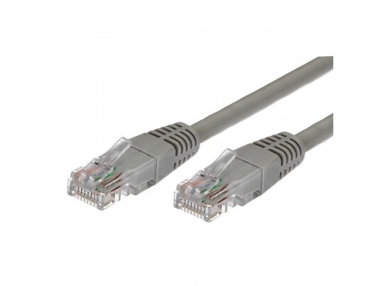 Kobber Patch Ledning Kat. 5E Rj45 Utp 1,5M Grå Kobber Patch Ledning Kat. 5E Rj45 Utp 1,5M Grå