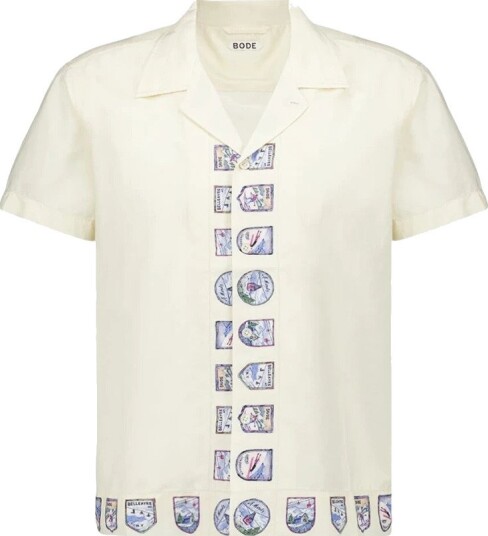 Bode Herre Skjorter Beige S, Bode Herre Skjorter Beige S,