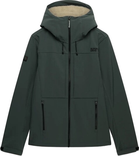Superdry Hood Borg Trekker Jkt GREYED GREEN S Superdry Hood Borg Trekker Jkt GREYED GREEN S