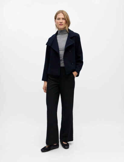 Object Objriki Re Short Jacket Noos   Navy   34