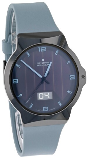 Junghans Herreklokke 18/1401.00 Force Mega Solar Gummi Ø40.4 mm