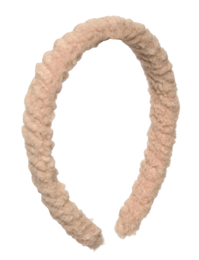 Pipol"s Bazaar Furry Headband - Beige - ONE SIZE