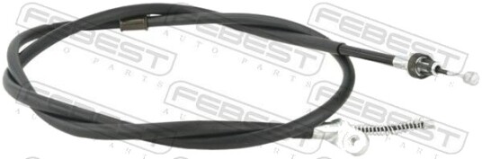 FEBEST 0299 BCC11XRH Tautrekk håndbremse