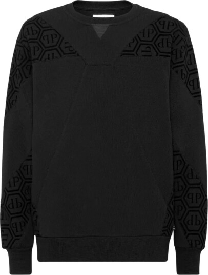 Philipp Plein Herre Gensere & Hettegensere Svart L,