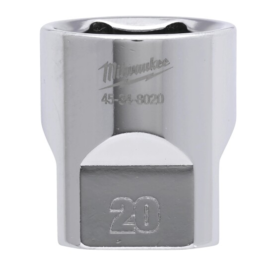 Milwaukee 4932479996 Pipe 3/8", kort 20 mm, Håndverktøy
