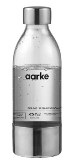 Aarke Pet flaske 65 cl Klar/Rustfritt stål Aarke Pet flaske 65 cl Klar/Rustfritt stål