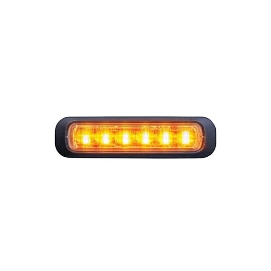 Varsellys / Posisjonslys Strands Dark Knight Strobe light 6 LED   12/24V / 10W / 129 mm