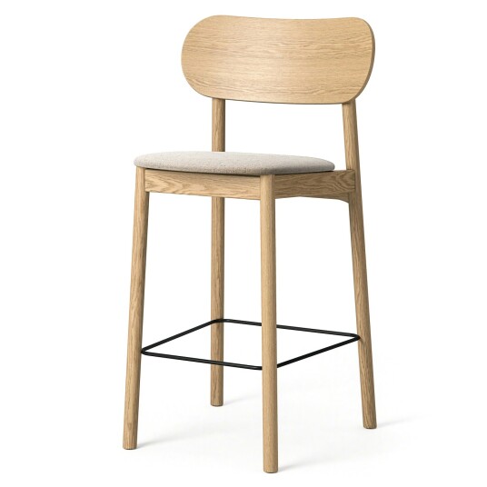 Elephant Barstol Naturlig Eik / Beige breeze