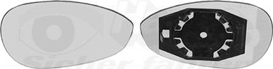 VAN WEZEL 1624832 Speilglass, ytterspeil