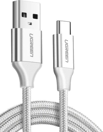 Ugreen Usb-A Til Usb-C-Kabel 0,5 M Hvit 60130