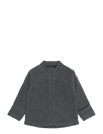 Mikk line Cotton Fleece Jacket Grey 116