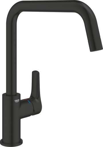 Grohe Eurosmart Kjøkkenkran black 310 mm