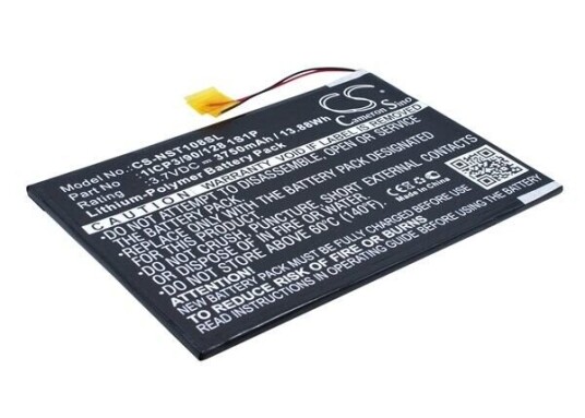 NuVision TM1088C batteri (3750 mAh 3.7 V)