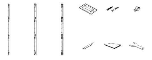 Samsung Frame Kit VG-LFH25FWA monteringssett - for 10x5 LED-videovegg