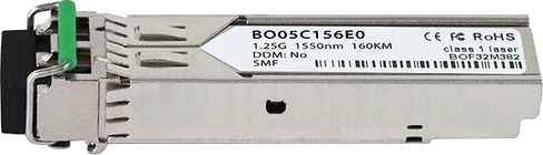 Blueoptics Sfp-1G-Zx-160Km-Mr-Bo Fiber Optisk 1250 Mbit/S Sfp Lc Zx 160000 M