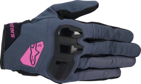 MC-hansker Alpinestars Chrome Dame Asfalt/Svart/Lilla XL MC-hansker Alpinestars Chrome Dame Asfalt/Svart/Lilla XL