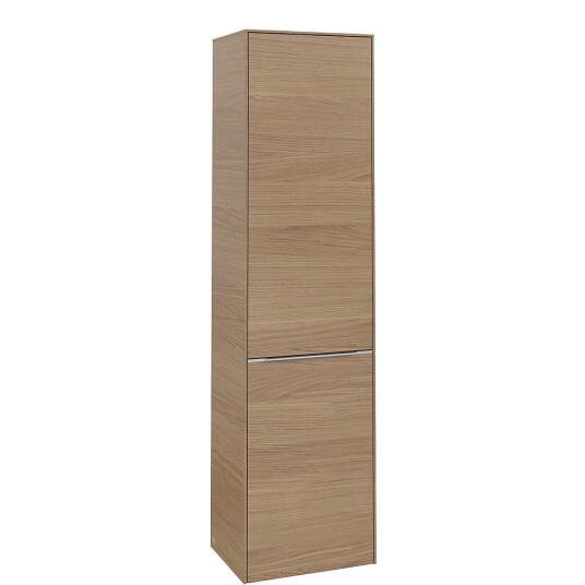 Villeroy & Boch Subway 3.0 Høyskap m/2 dører 450x1710x362 mm Nordisk Eik Villeroy & Boch Subway 3.0 Høyskap m/2 dører 450x1710x362 mm Nordisk Eik