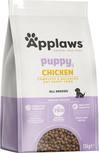Applaws tørrfôr Puppy All Breed Sparepakke kylling 2 x 12 kg