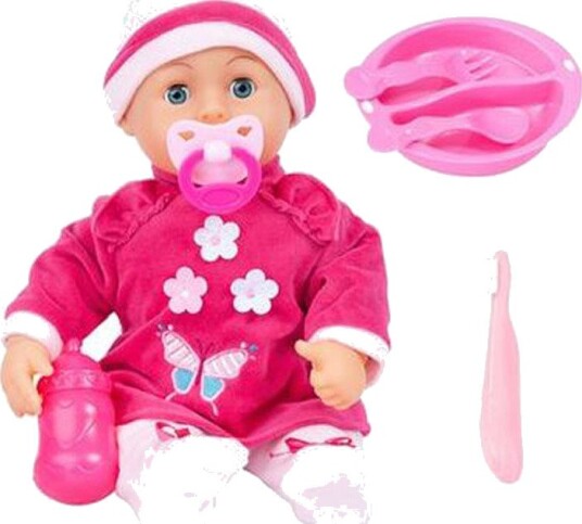 Snakkende Babydukke – 38 cm – Baby Lisa