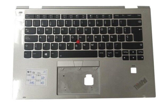 Lenovo Darfon - Brbart tastatur - til utskifting - Spansk - Slv