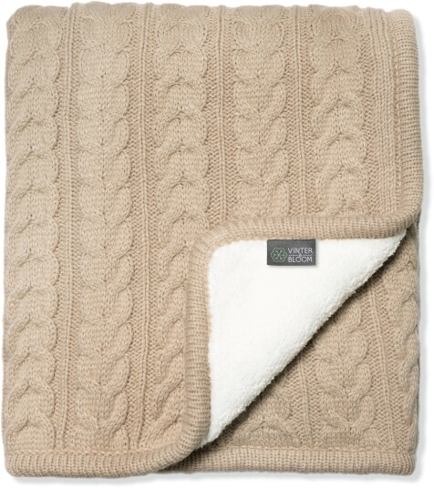 Vinter &  Bloom Teppe Cuddly Sand Beige