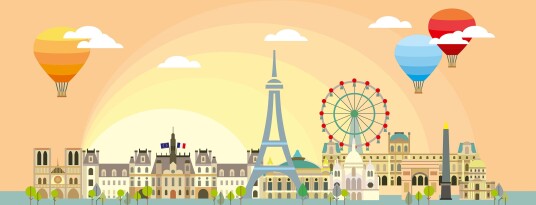 Ravensburger - Puzzle Air Ballon Over Paris 1000p  12000448 